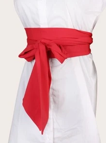 Cinturón con lazo - Rojo - Ver 5