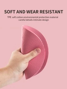 2pcs Non-slip Round Yoga Knee Pad - Pink - View 8