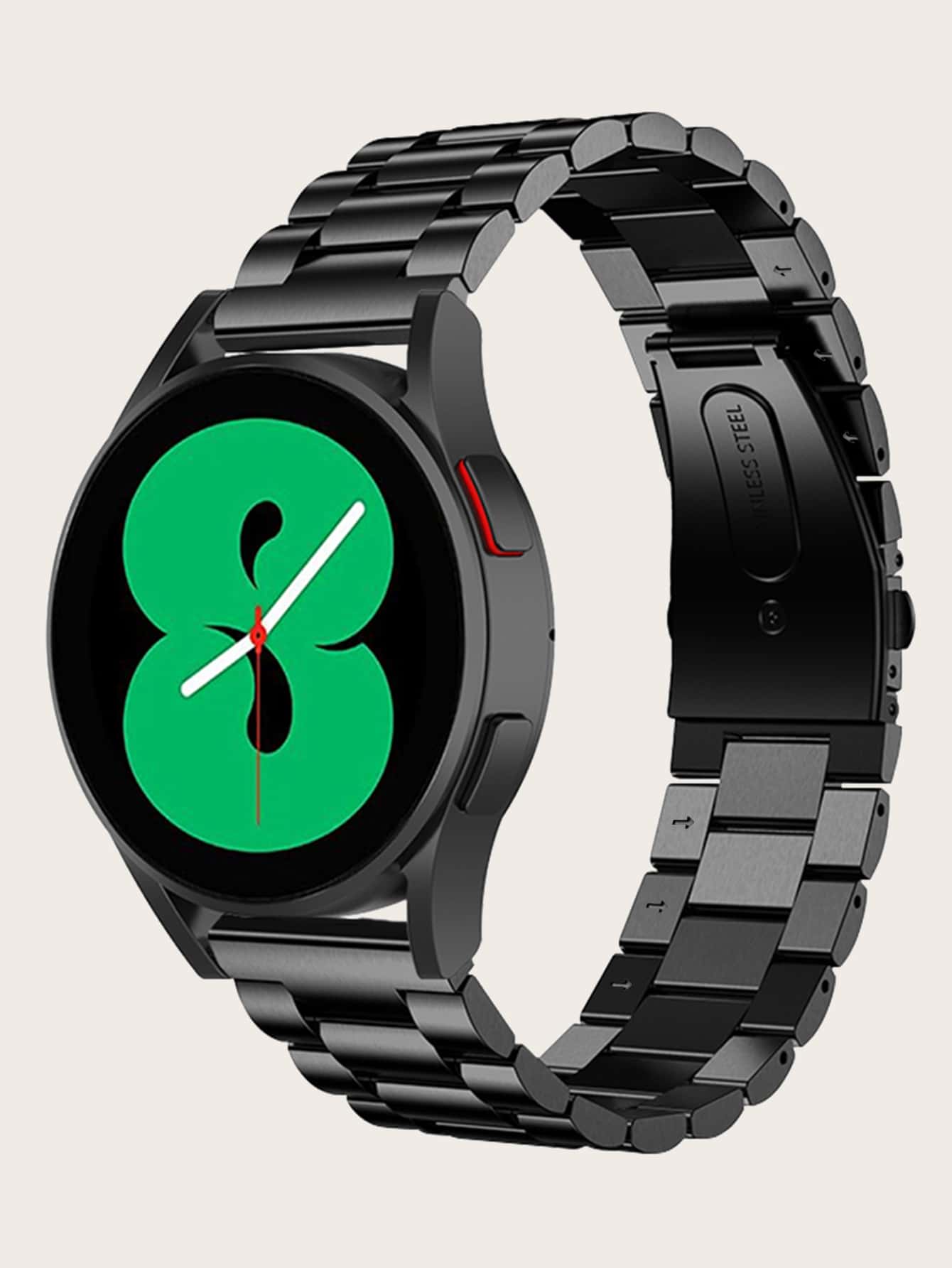 Plain Watchband Compatible With Samsung Galaxy Watch 4