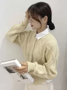 DAZY 素色假領子