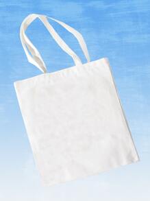 Vincenttrinidadart Bolsa de compras con sushi con estampado - Blanco - Ver 2