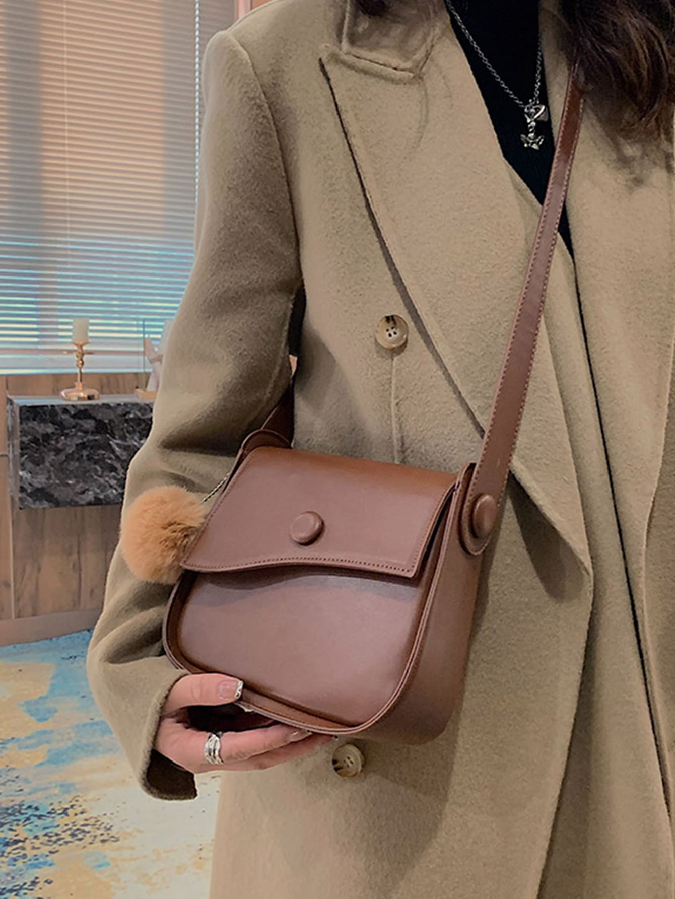 mimco saddle bolsa