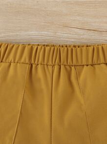 Baby Boy Bear And Letter Graphic Sweatshirt & Trousers - Multicolor - View 3