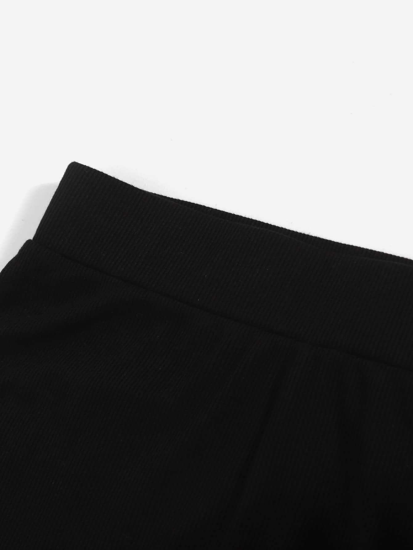SHEIN Essnce 2 件高腰喇叭裤 - 彩色 - 查看 3