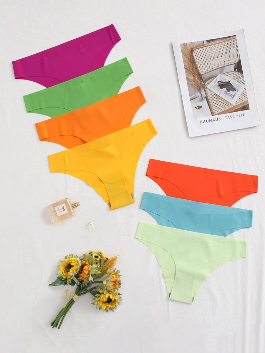 7pack No Show Panty - Multicolor - View 1