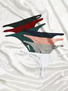 7 Packungen Unsichtbare Sexy Höschen - Verschiedenfarbig - Übersicht 2