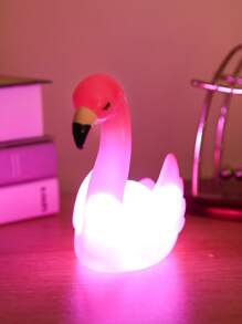 1 pieza Lámpara LED de escritorio para la habitación, Lámpara de ambiente ornamental, Lámpara de noche para dormitorio universitario - Rosa - Ver 1