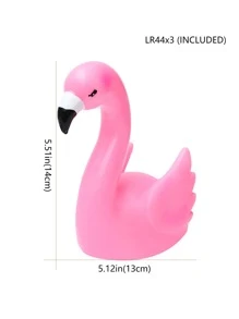 1 pieza Lámpara LED de escritorio para la habitación, Lámpara de ambiente ornamental, Lámpara de noche para dormitorio universitario - Rosa - Ver 4