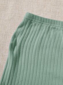 Muchica 4入組羅紋針織短褲