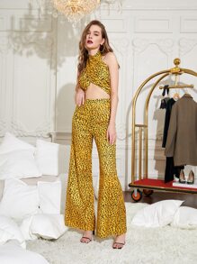 TIMPHOENIX Bộ đồ hai mảnh nữ Trọn gói Báo Giải trí - Nhiều màu - Xem 1