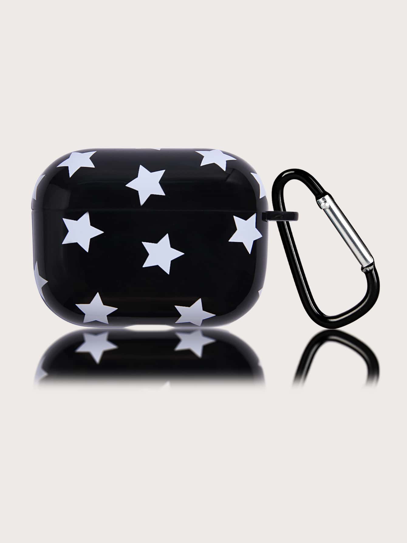 Vỏ hình sao tương thích với AirPods - màu đen - Xem 1