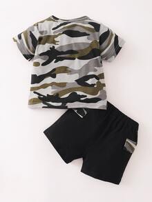 Bộ đồ Em bé Ngụy trang Giải trí - Nhiều màu - Xem 2