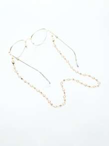 Elegant Rhinestone Decor Glasses Chain Glasses Accessories For Women - Multicolor - View 2