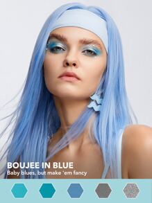 SHEGLAM Ambitious Aquarius Palette 8-Clolor Shimmer Metallic Matte Eyeshadow Palette Silver Blue High Shine High Pigment Long Wear Blendable Cream Eyeshadow Purple Eyeshadow Brand Beauty Makeup Face Paint Cosmetic For Women Girls Perfect For Winter Spring Ideal For Y2K Fancy Fashion Suitable For Birthday Gift Party Ready Best Color - AMBITIOUS AQUARIUS - View 8