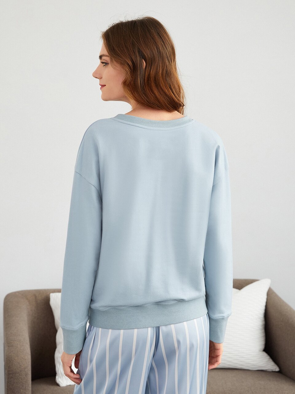 Drop Shoulder Pullover