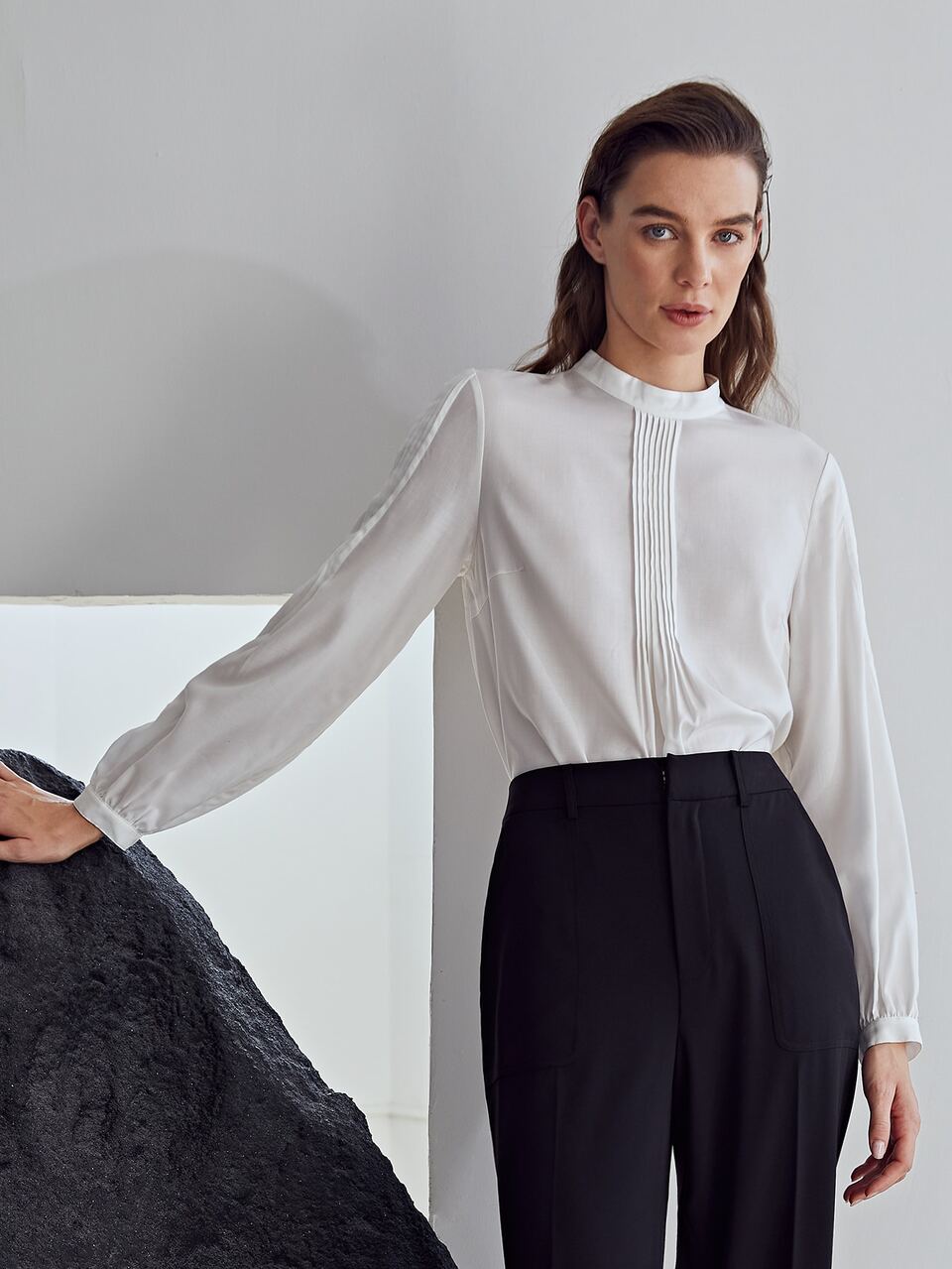 MOTF LYOCELL PRESS CREASE TOP