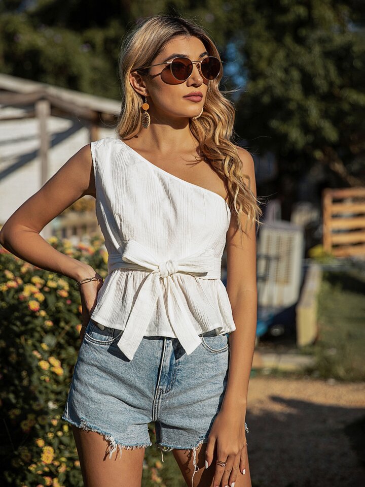 peplum tops shein