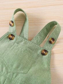 Baby Boy Striped Bodysuit With Overalls - Multicolor - View 6