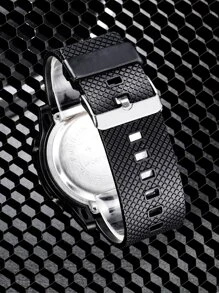 1 Đồng hồ kỹ thuật số quân đội thể thao ngoài trời đa chức năng cho nam - màu đen - Xem 5