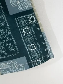 小男童佩斯利絲巾圖案短褲