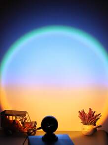 BASIC LIVING 1pc Sunset Projection Lamp - Multicolor - View 4