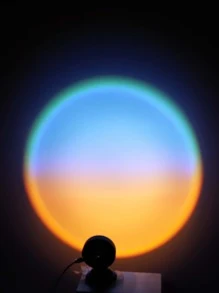 BASIC LIVING 1pc Sunset Projection Lamp - Multicolor - View 8