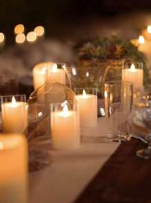 1cái Nến không lửa điện tử - Màu vàng - Xem 1