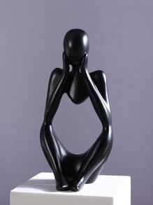 3pcs Figure Graphic Art Decoration Best Gifts Birthday Graduation - Black - View 3