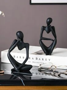 3pcs Figure Graphic Art Decoration Best Gifts Birthday Graduation - Black - View 7