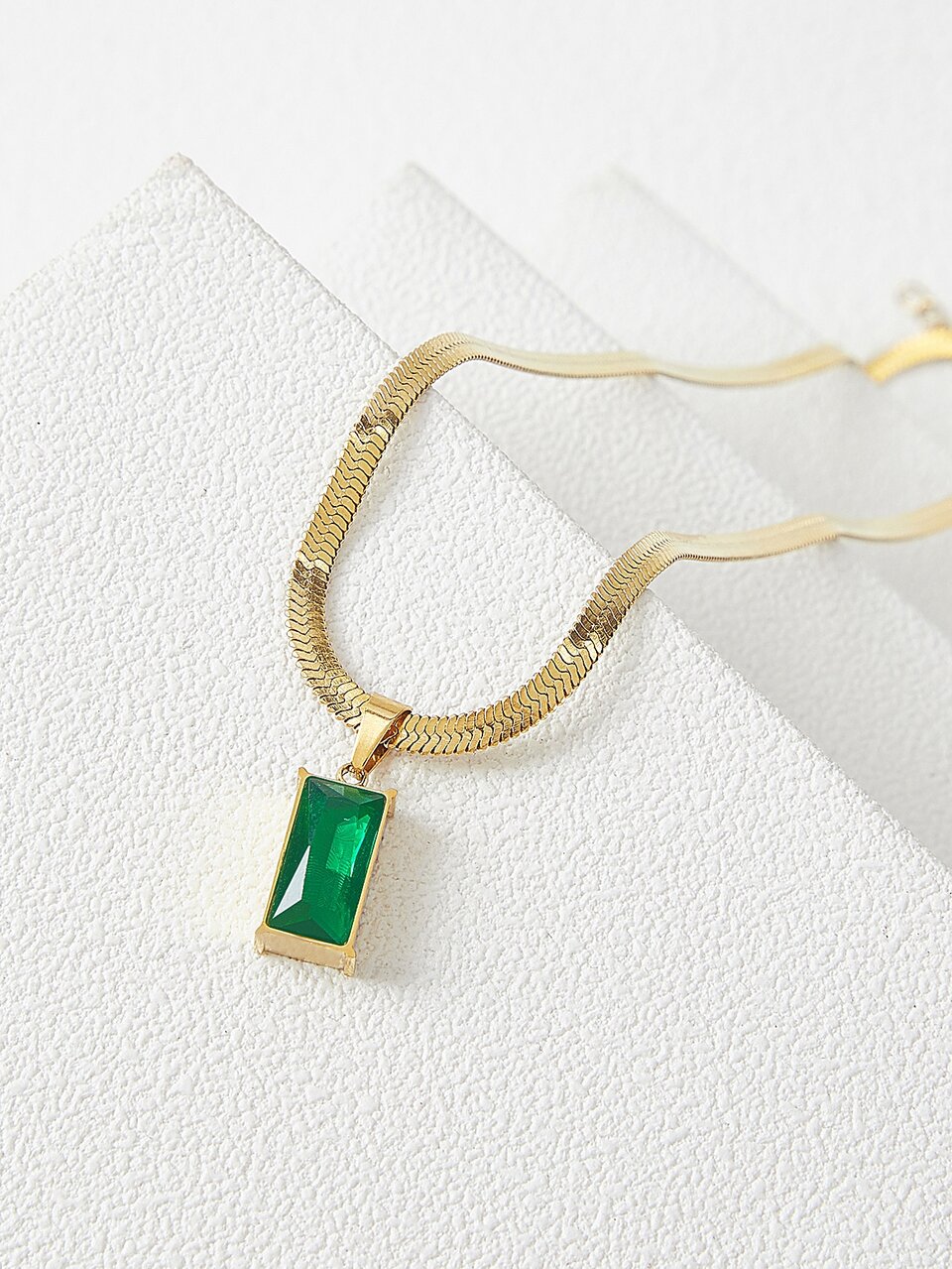 MOTF GEOMETRIC CHARM NECKLACE