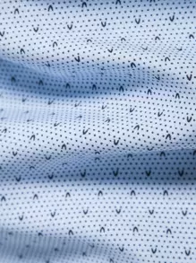 Manfinity Mode Men Allover Print Button Up Shirt - Baby Blue - View 3