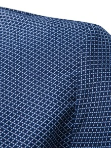 Manfinity Mode 男士菱形印花襯衫