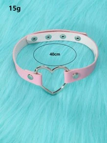 ROMWE J-Fashion 愛心裝飾頸鏈 - 彩色 - 查看 4