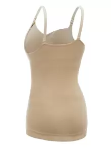 SHEIN 2 Packs Maternity Seamless Cami Top For Mother - Multicolor - View 6