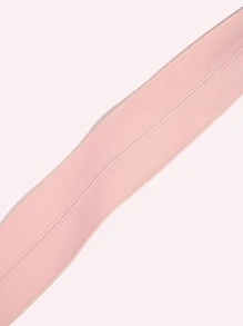 Plus Size Solid Wide Belt Halloween