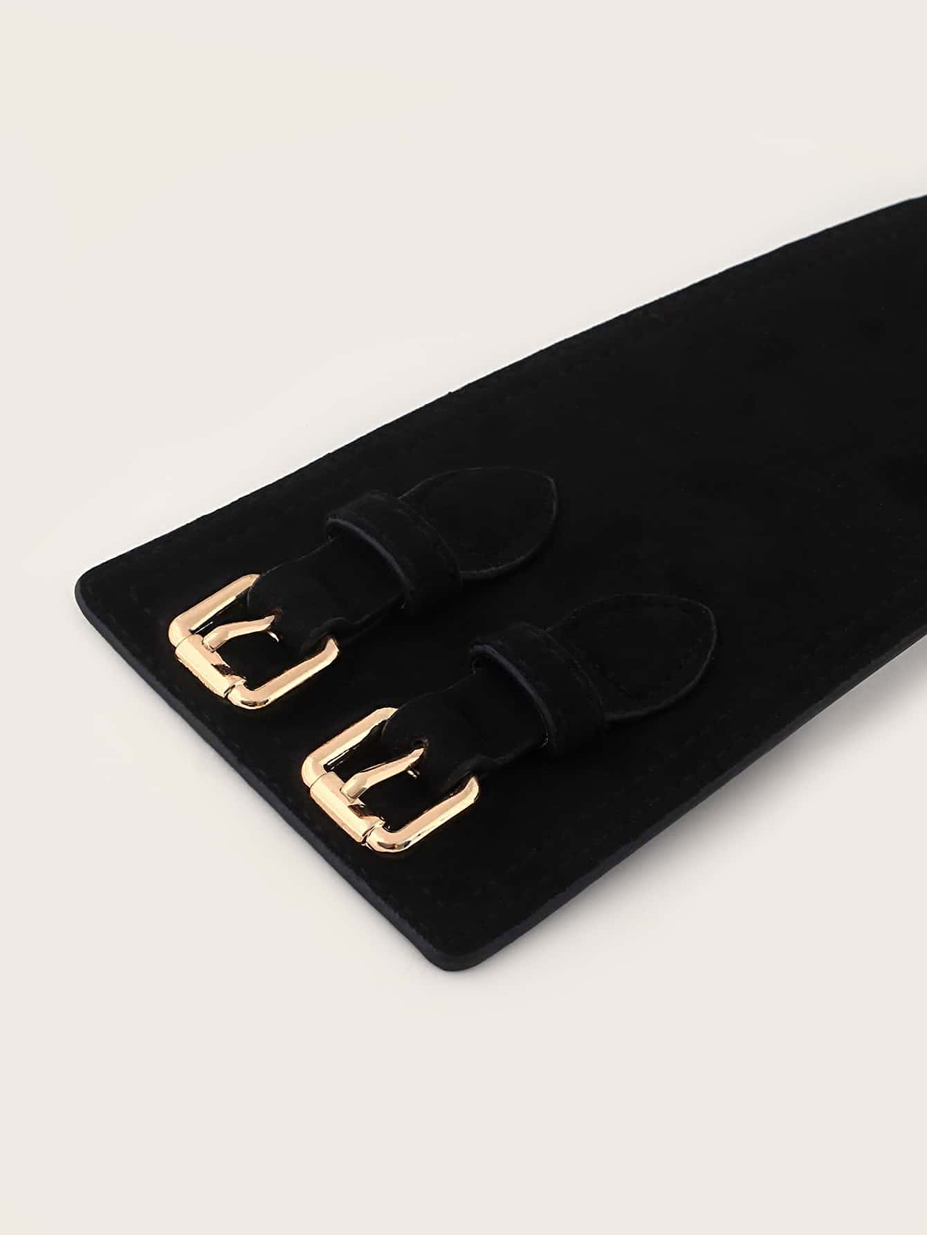 Simple Double Buckle Belt SHEIN USA