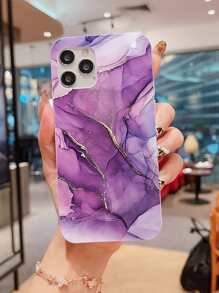 Marble Pattern Phone Case - Multicolor - View 1