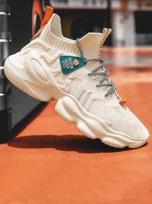 Sneakers Pria - Krem - View 2