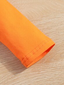 小女童荷葉邊上衣和蘇格蘭格紋半身裙附帽子 - 彩色 - 查看 4