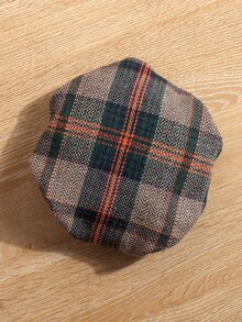 小女童荷葉邊上衣和蘇格蘭格紋半身裙附帽子 - 彩色 - 查看 5