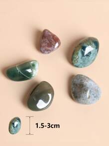 5 cái DIY Stone Geometric Jewelry Accessory - Nhiều màu - Xem 1