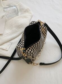 Đồ họa Houndstooth Thư Patch trang trí Chuỗi Gầu múc , Vai , Cô gái , Đối với Cái túi , Ngoài trời , Du lịch , , Mua sắm , Ngày lễ - Nhiều màu - Xem 2