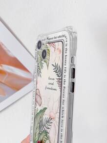 Floral Phone Case With Lanyard - Multicolor - View 4