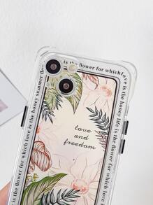 Floral Phone Case With Lanyard - Multicolor - View 6