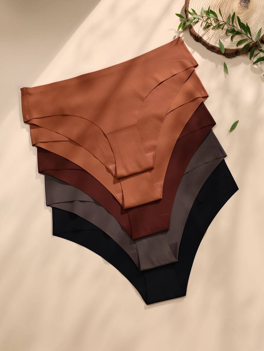 Bragas de bikini cómodas y casuales de mujer con estampado multicolor y alta elasticidad - Multicolor - Ver 1