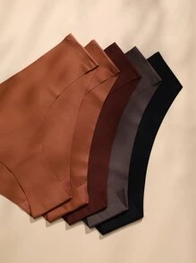 Bragas de bikini cómodas y casuales de mujer con estampado multicolor y alta elasticidad - Multicolor - Ver 4