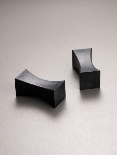 2 قطعة حامل عيدان طعام أحادية اللون، حامل أعواد خشبية من البلاستيك الأسود، لغرفة الطعام والمطبخ، هدية عيد الميلاد