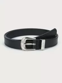 Stylish Simple Style Metal Buckle Belt For Coats And Dresses Fall, Autumn, Halloween