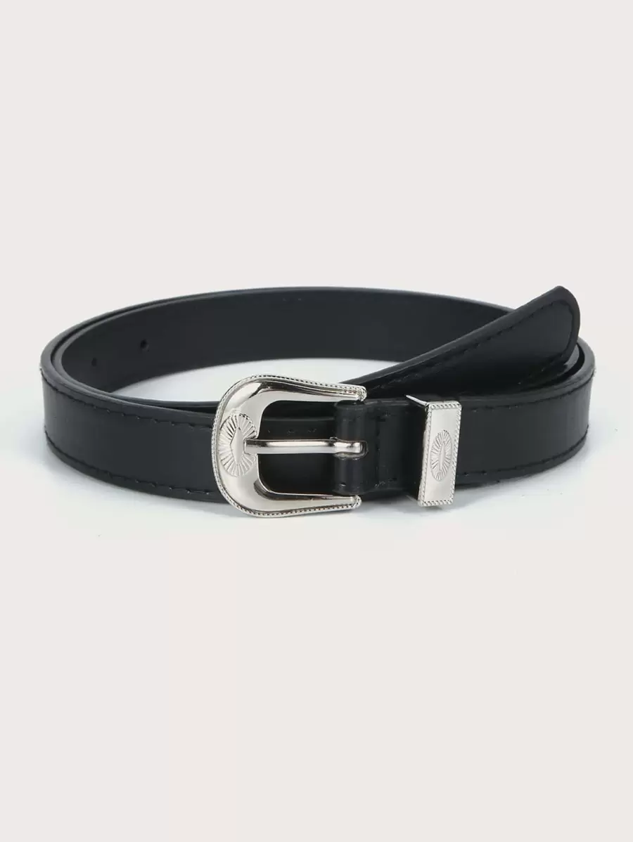 Stylish Simple Style Metal Buckle Belt For Coats And Dresses Fall, Autumn, Halloween