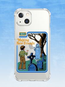 Stevenrhodes Cemetery Pattern Phone Case - Multicolor - View 1